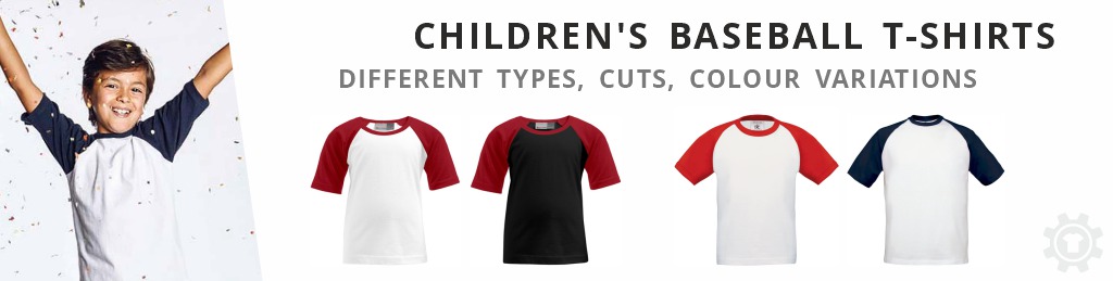 child´s t-shirts baseball