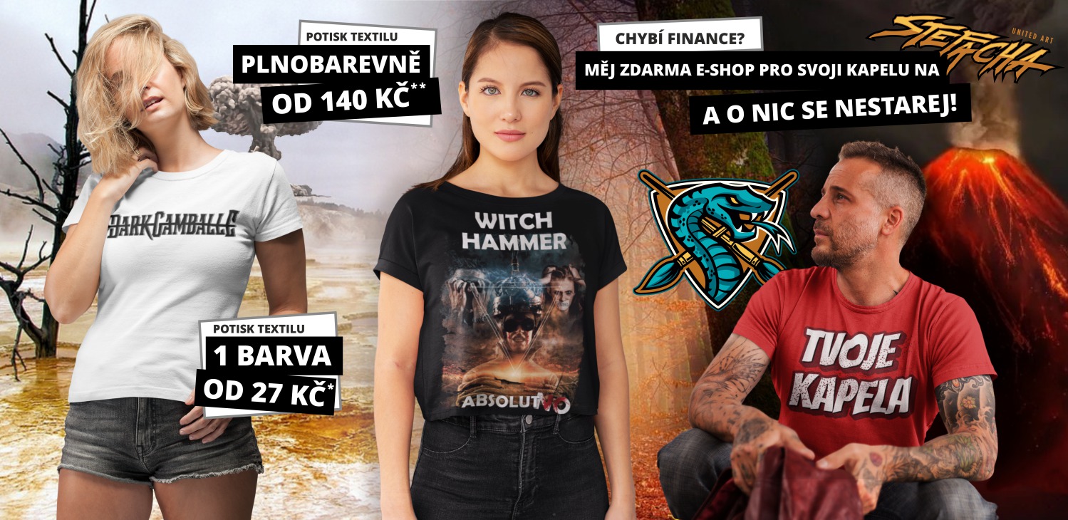 Veškerý merch pod jednou střechou!