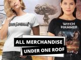 All merchandise udner one roof