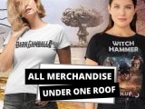 All merchandise udner one roof