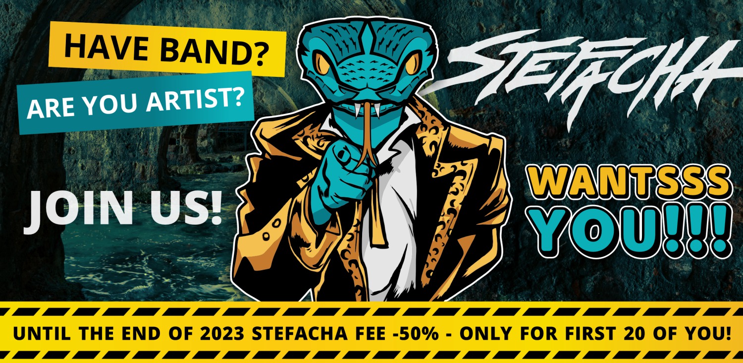 Have band? Are you artist? Try stefacha.cz!