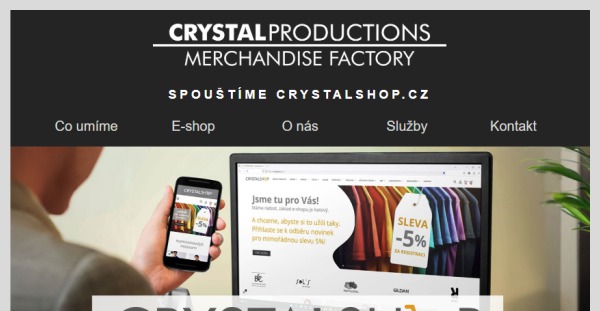 newsletter Crystal Productions 03/2025