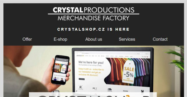 newsletter Crystal Productions 03/2025